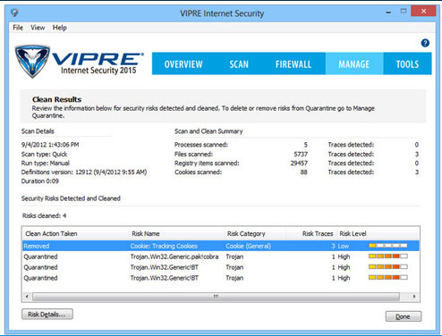  Antivirus Endpoint Security VIPRE Advanced Security 